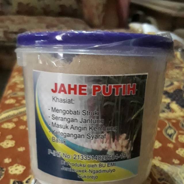 

JAHE PUTIH 400 gr TINGGAL SEDUH
