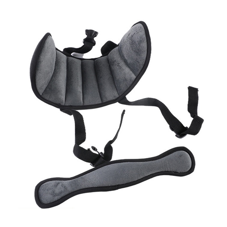 Penyangga Kepala Anak Bayi Head Strap Support Car Seat - J25-1623 - Gray