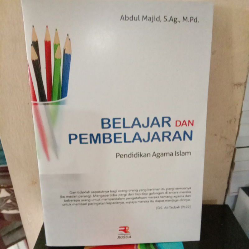 

belajar dan pembelajaran pendidikan agama Islam by Abdul majid