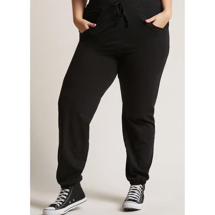  Celana  Jumbo Panjang Wanita  Big  Size  Bigsize Jogger  Joger 