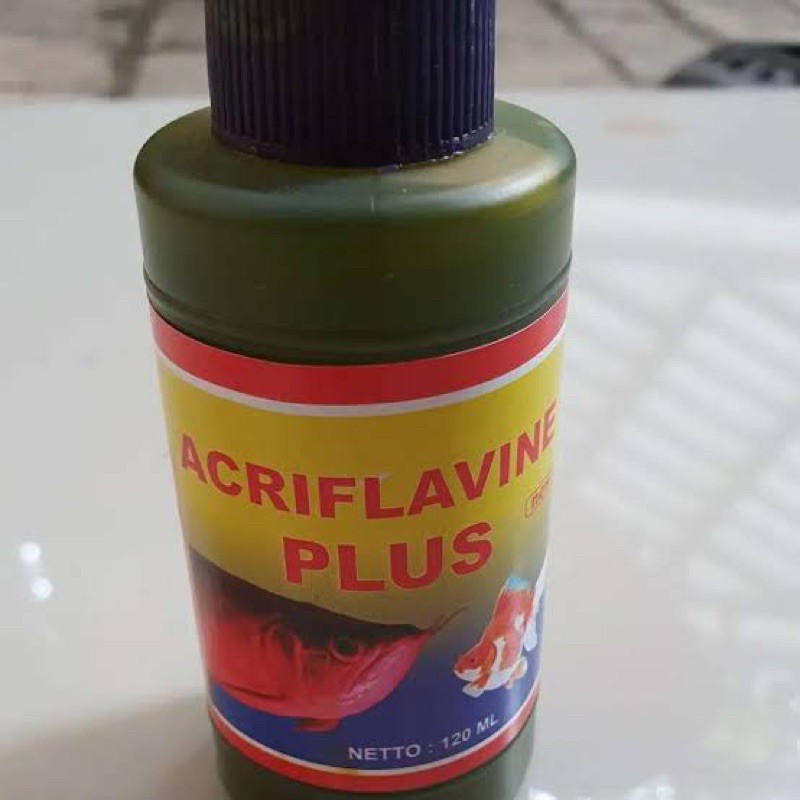 Obat ikan Acriflavine / Obat jamur ikan