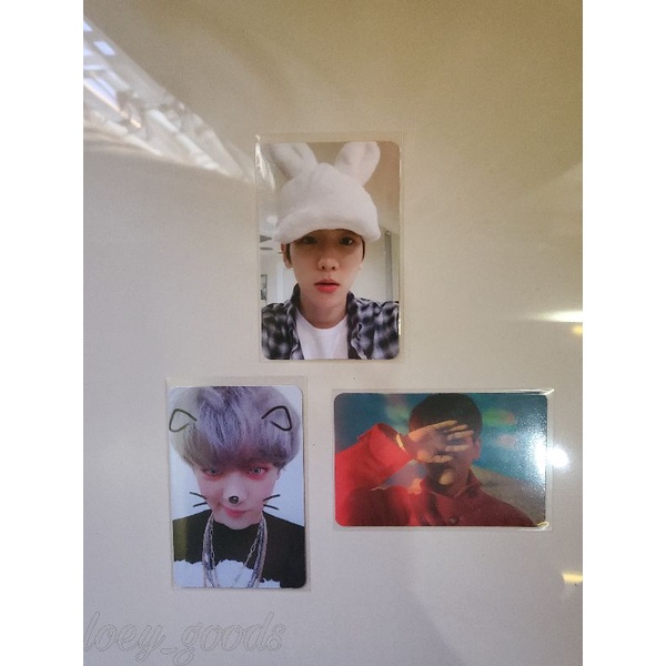 [BOOKED]PC Photocard EXO Baekhyun Chanyeol Bunny For Life DMUMT Bambi