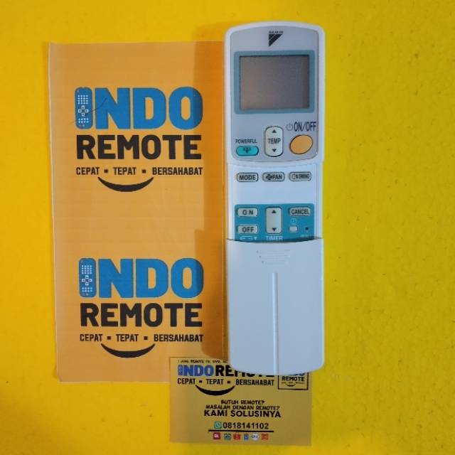 REMOTE AC DAIKIN ARC433A73 ORIGINAL