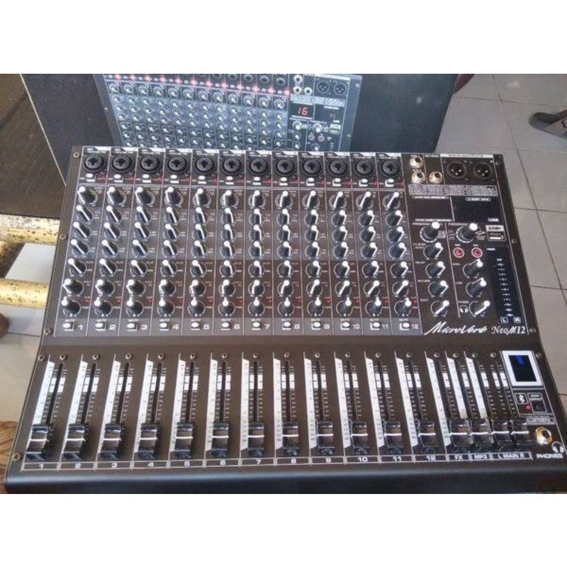 mixer microverb 12 chanel murah microverb neo 12 original
