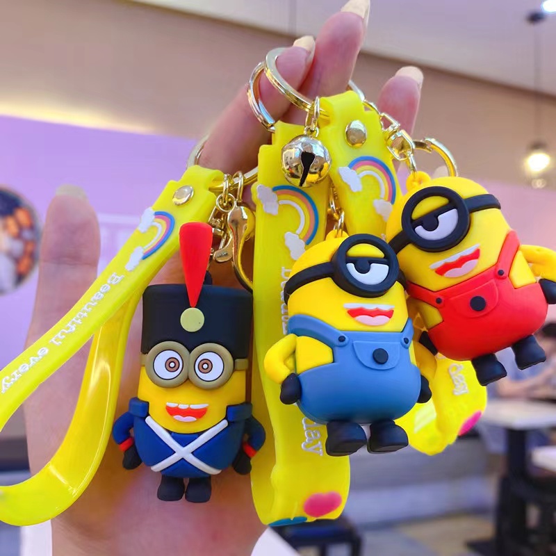 GANTUNGAN KUNCI MINION / KEYCHAIN MINION / MINION SOUVENIR / DESPICABLE ME / GANTUNGAN LUCU