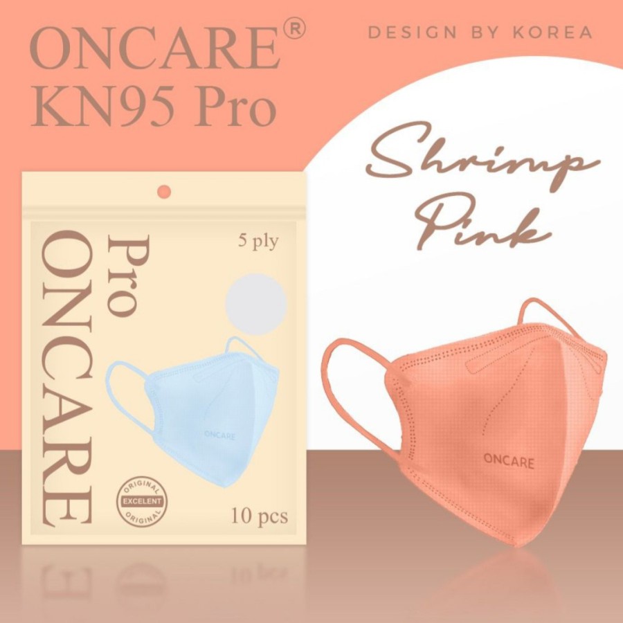 BEST KN95 PRO ONCARE ISI 10 - MASKER KN95 PRO 5PLY ONCARE EMBOS ORIGINAL PREMIUM KOREA DESIGN - BY ONCARE