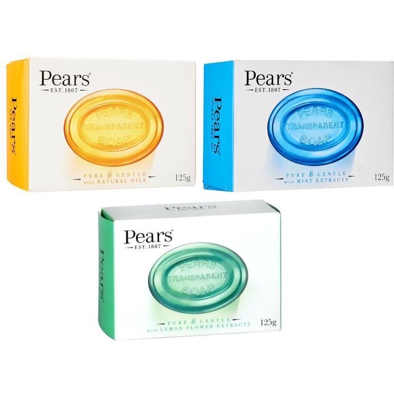 Pear Soap Clear Transparent / Sabun Mandi