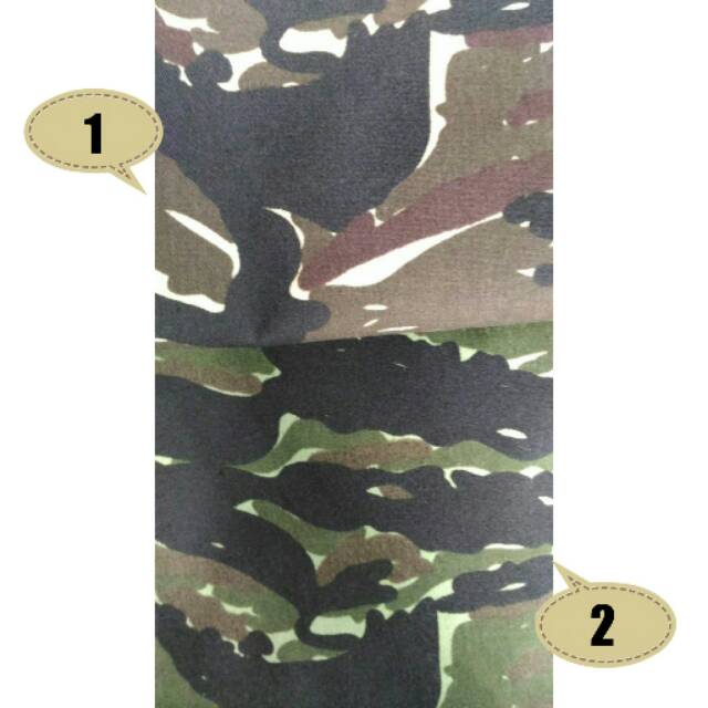 BAHAN KAIN LORENG BAHAN PE MOTIF UNIK / LORENG NKRI / LORENG ABRI / LORENG ANAK