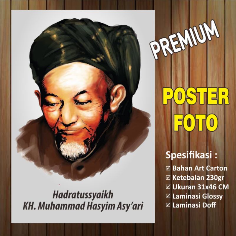 POSTER KH HASYIM ASYARI