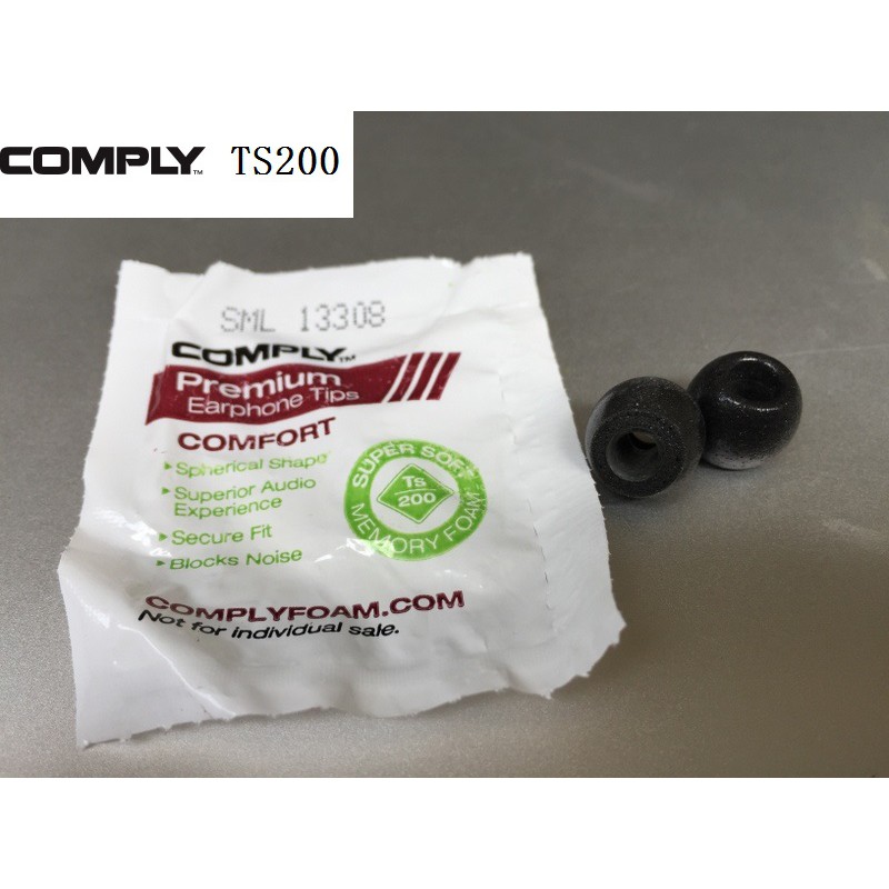 Original Comply T200 TS200 Form Tips , Earphone Memory Foam (Limited)