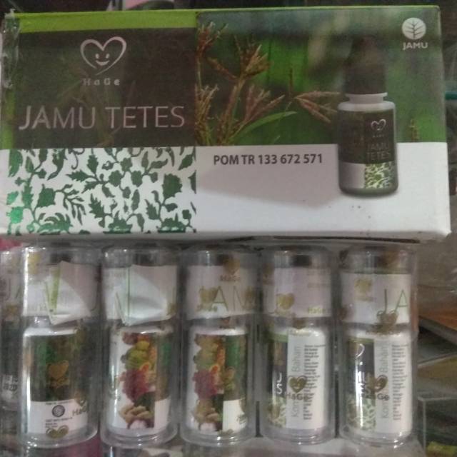 Jamu tetes hage