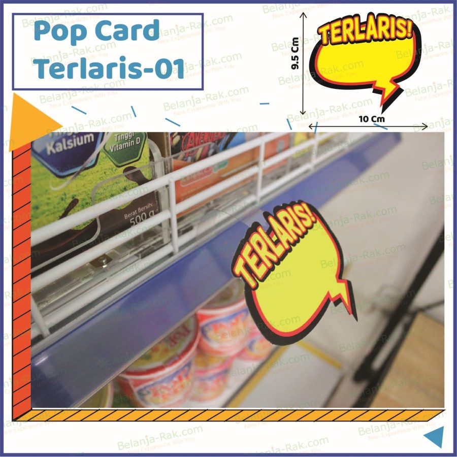 

Pop Card TERLARIS kertas promo