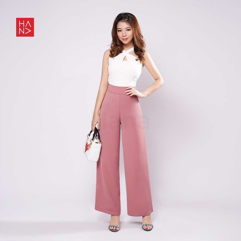 Hana Fashion - Hera Casual Long Pants Celana Panjang Wanita - LP007