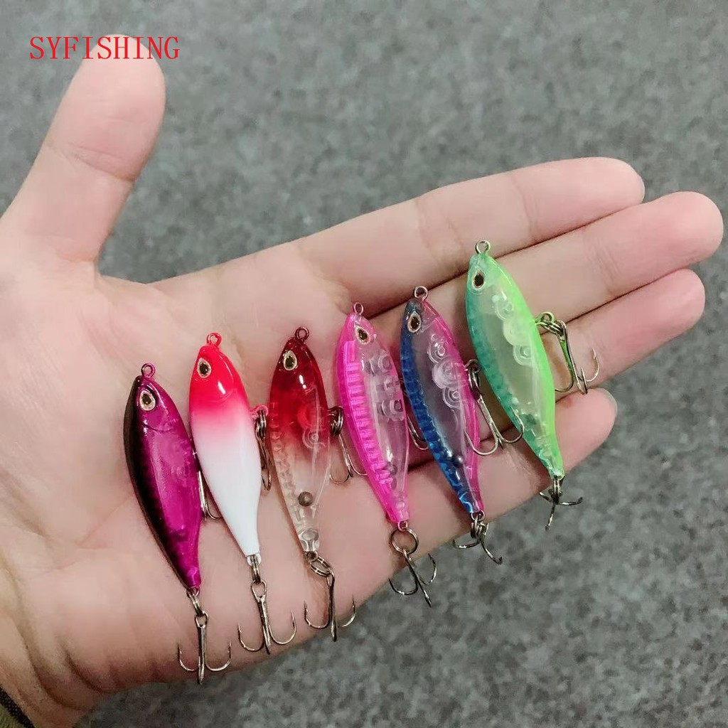 SYFishing 1Pcs New Mini Pencil Umpan Pancing 4.5cm 3.3g Swimbait Minnow Fishing Lure Floating Bass Wobbler Bait Kail Ikan Memancing Tackle