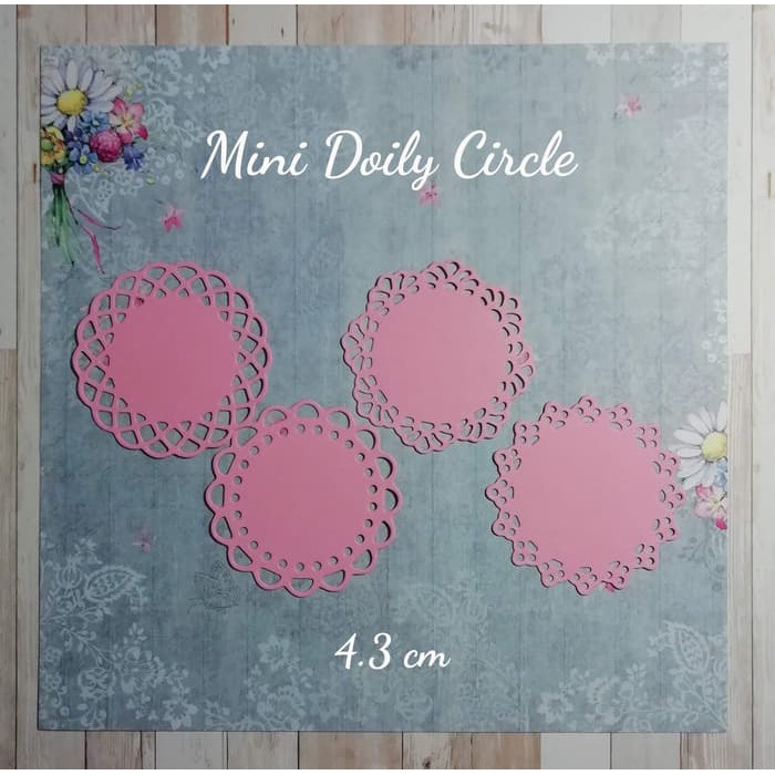 

Langsung Order MINI DOILY CIRCLE - Bahan Scrapbook Die Cut Dies Out terbaik