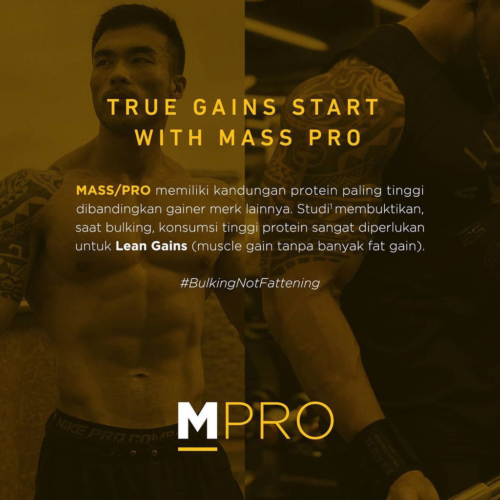 MPRO | FITLIFE Mass Pro Gainer FITlife 5,3lb 2400 gram Susu Penggemuk