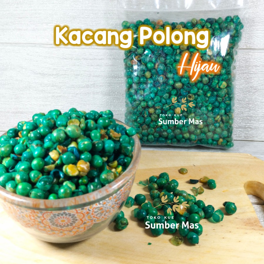 

KACANG POLONG 500 GR / POLONG IJO / POLONG TEPUNG / GURIH RENYAH