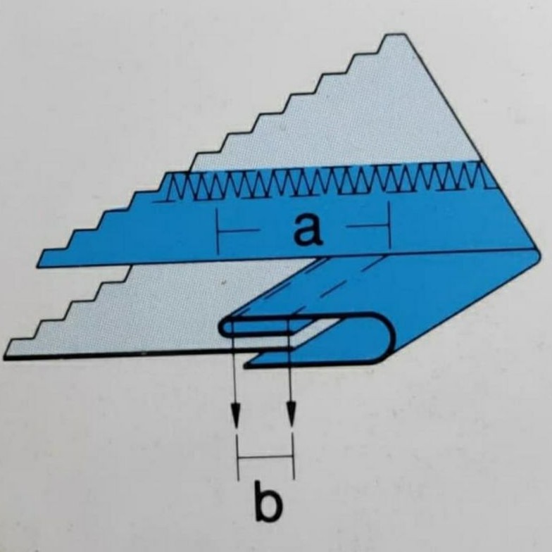 Corong Kam Lipat 1 A (5cm) / Kamkut / Overdeck