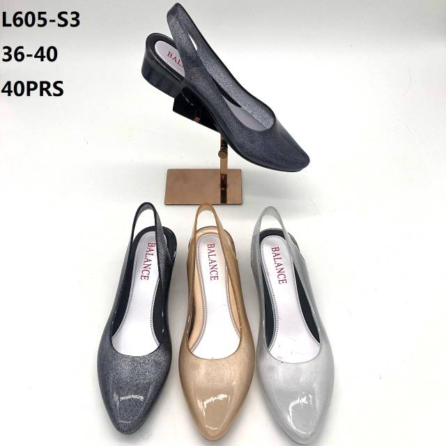NEW Sepatu wanita jelly wedges transparan L605 Shopee NEW Sepatu wanita jelly wedges transparan L605 Shopee