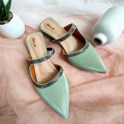 kiara flat shoes | sendal teplek wanita | brand blibu.id b09