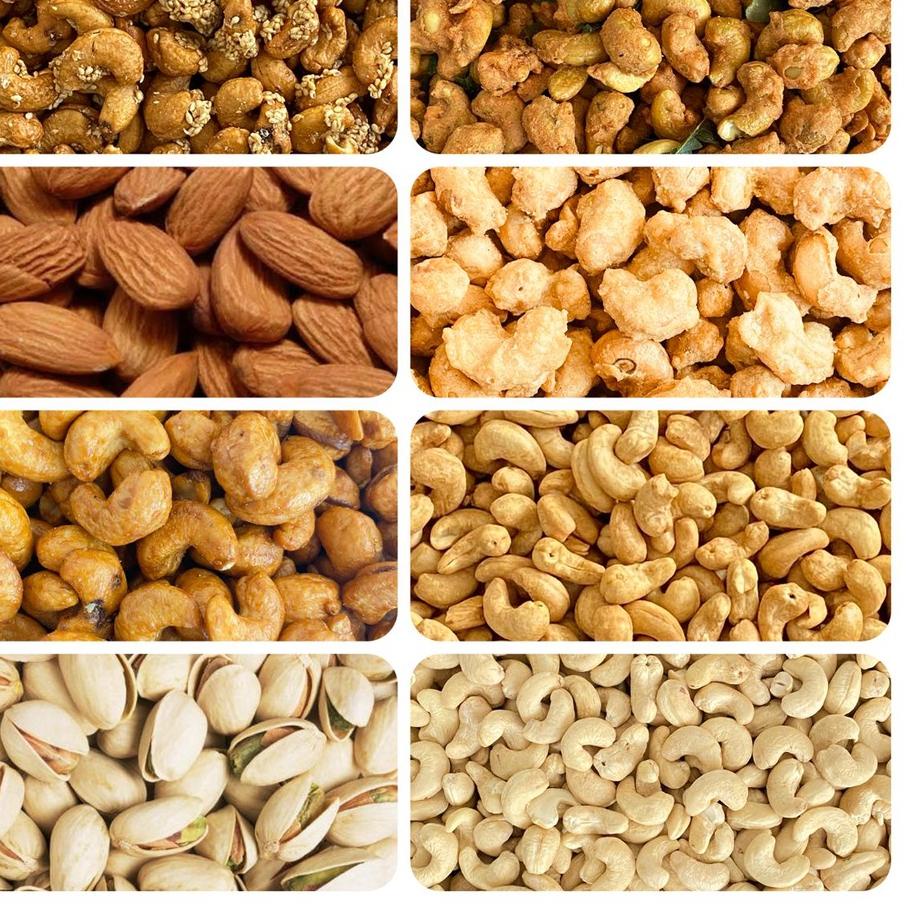 

ぽ Cemilan Aneka Kacang Mede Oven Panggang Snack Kiloan 250 Gram ♝