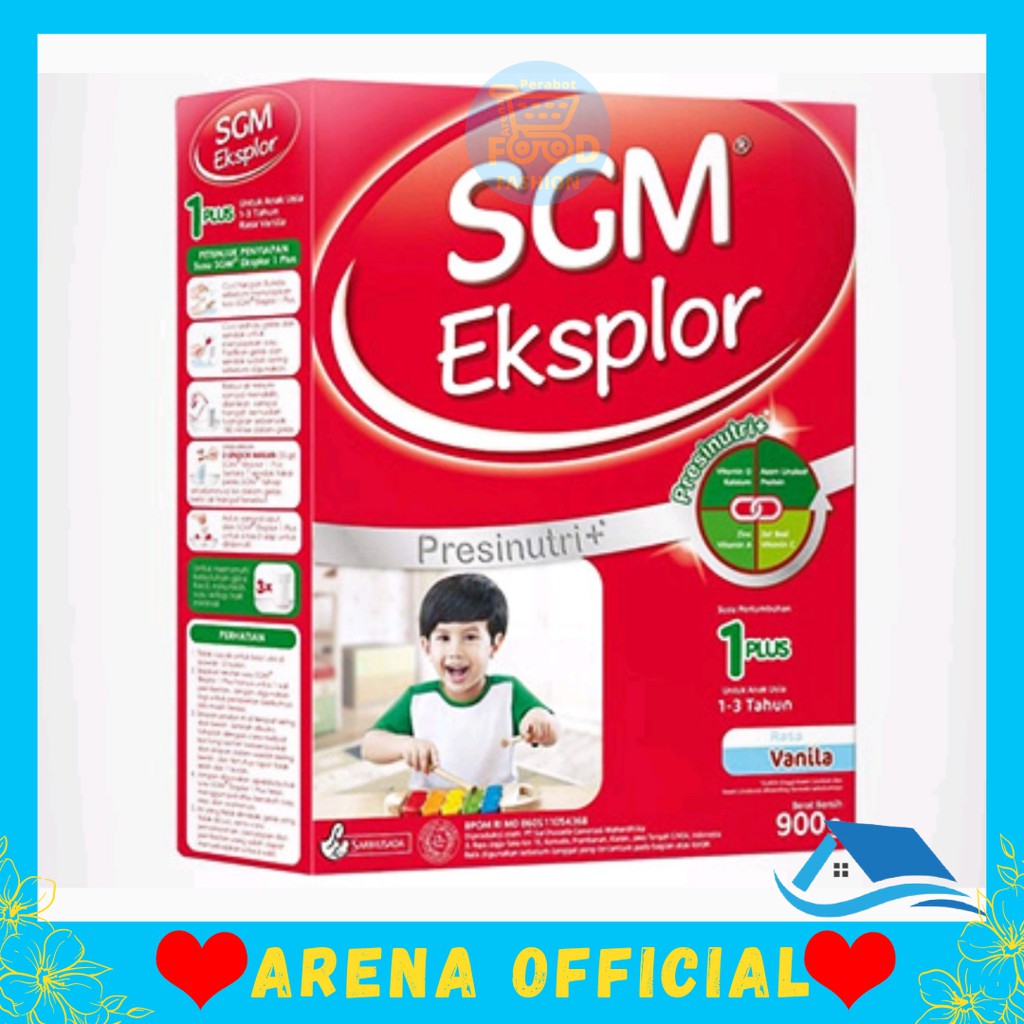 

[✓COD] SGM EKSPLOR 1+ VANILLA 900 GR | SUSU SGM BUBUK | SUSU SGM ~ SGM