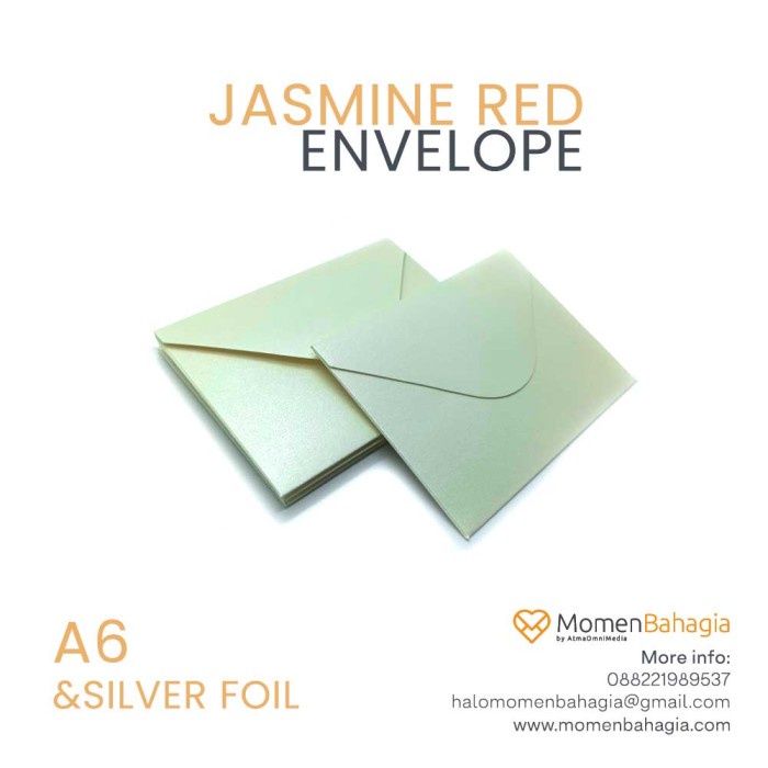 

Terbatas Amplop Mini Amplop A7 Jasmine Natural Isi 10 Trendi