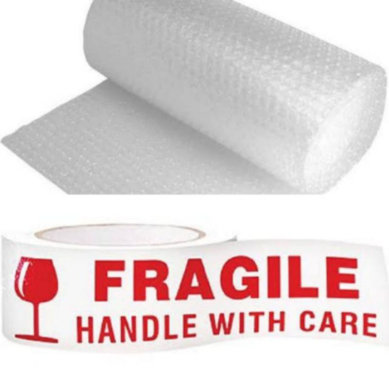 

Bubble wrap Besar dan kardus