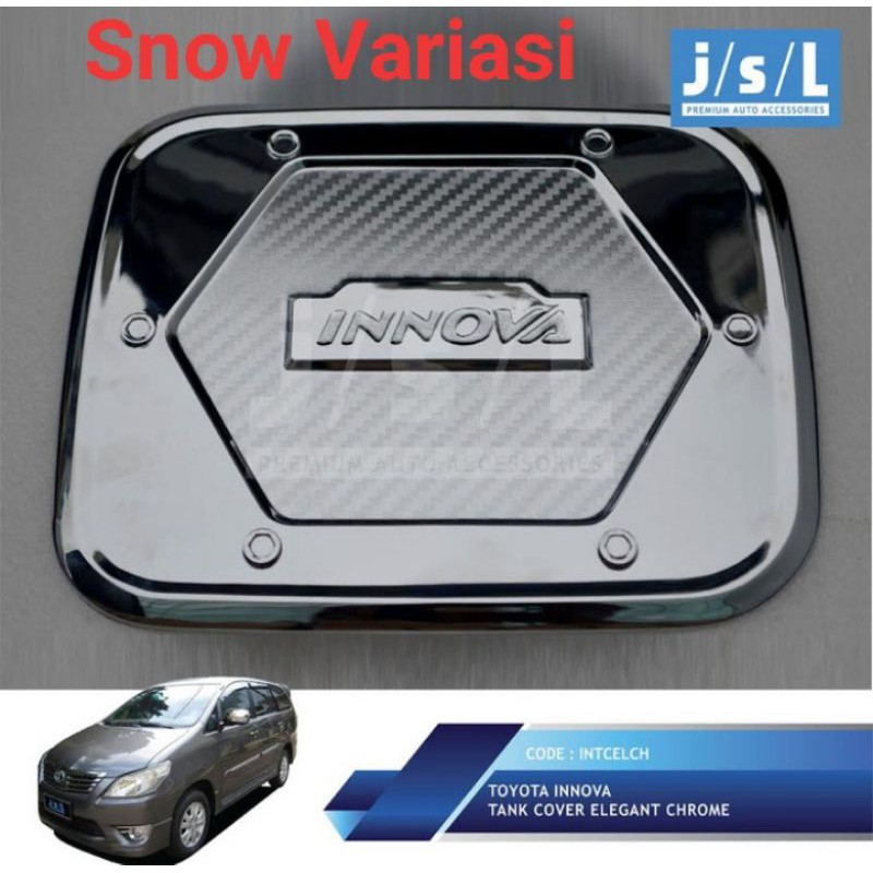 Kijang Innova tutup tangki mobil tank cover elegant chrome JSL