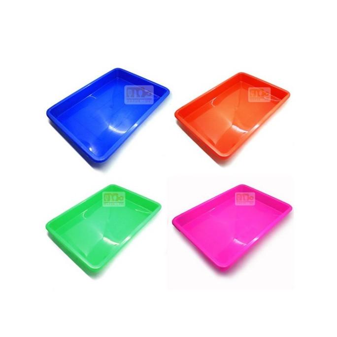 ~~~~~] Nampan Plastik Jumbo Sonata 51 x 36 x 7 cm - Random Colour