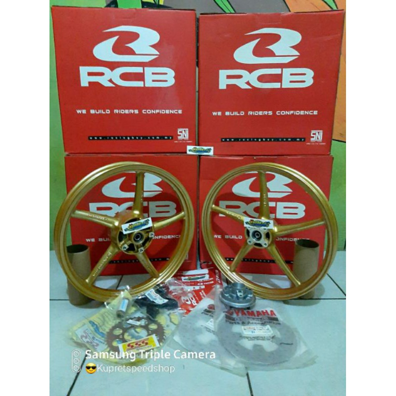 Velg Rcb disc pnp Ninja/cbr/vxion/fu