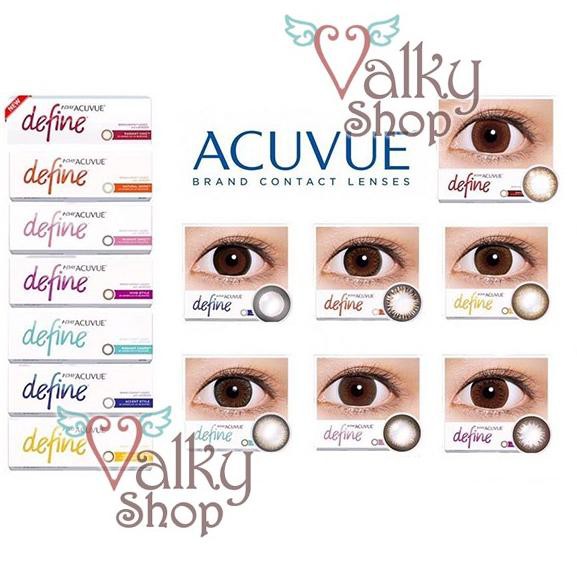 Image of Ready ACUVUE DEFINE 1 PASANG 1 DAY Natural Shine Vivid Style Accent Radiant Bright Charm Sweet Chic  #0