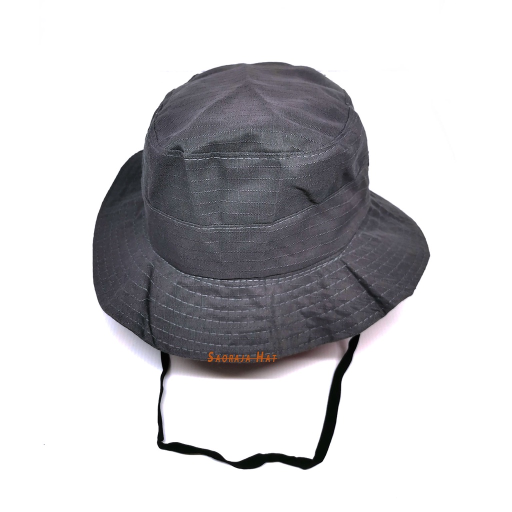 Topi Gunung Bucket Rimba Hiking Camping Lapangan Outdoor Pria wanita Dewasa