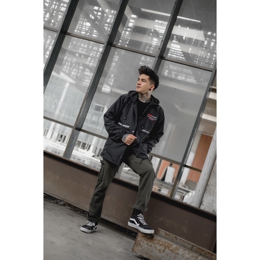 BLOODSUCK Jaket Casual Hoodie Jaket Pria Jaket Parasut Jaket Outdoor