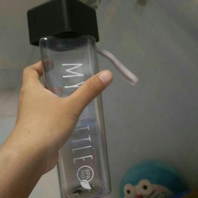 My Bottle Minum Model Baru Persegi/transparan Infuser Water