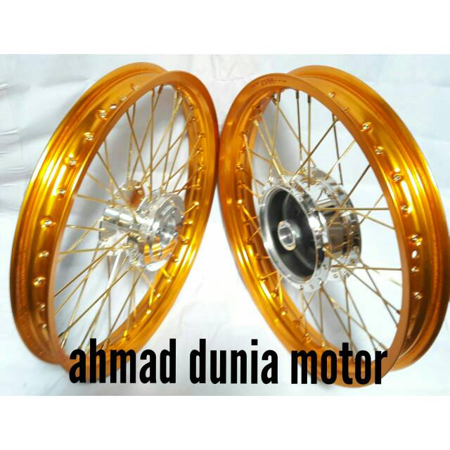 Velg jari jari vixion old size 160 140 siap pakai.