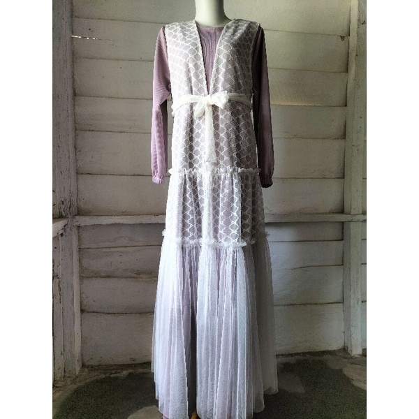 gamis rample Lilac import