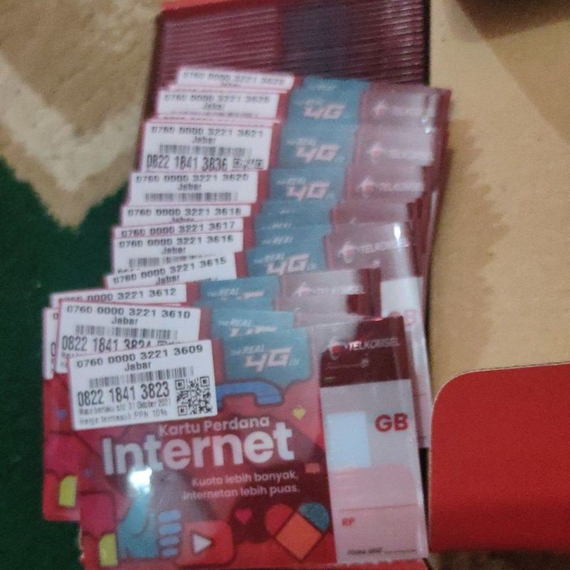 KARTU PERDANA TELKOMSEL EXTRA UNLIMITED MAX NO FUP 2 BULAN