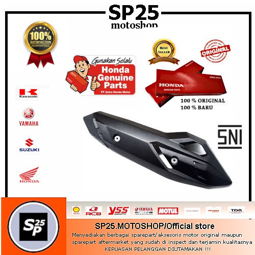 COVER KNALPOT VARIO 150 ORIGINAL AHM