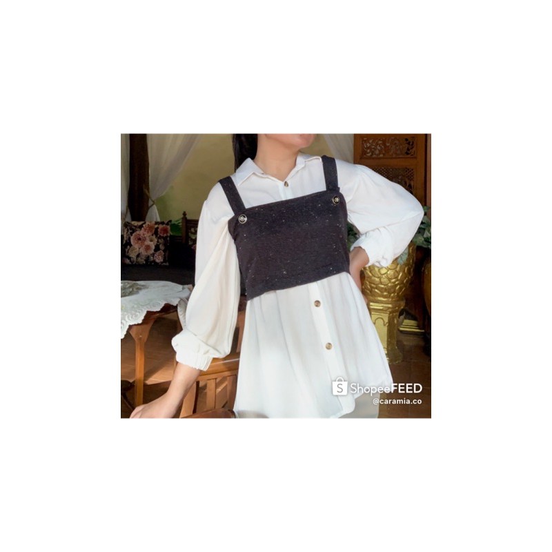Tweed Crop Top