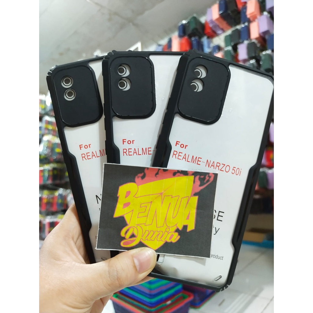 CASE REALME NARZO 50I - CASE SHOCKPROOF ARMOR BENING PLUS PELINDUNG KAMERA REALME NARZO 50I -BD