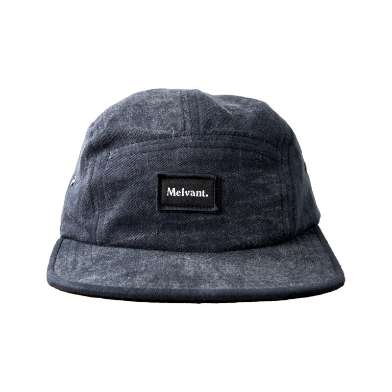 M5P CUERA BLACKWASHED - FIVE PANEL CAP