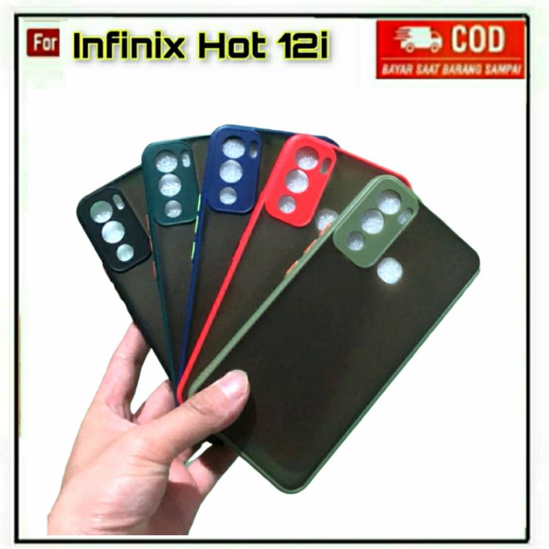 PROMO Case Aero INFINIX HOT 12i HOT 12 PLAY HOT 12 NOTE 11 NFC 11 HOT 11S Nfc Note 12 G96 HardCase Armor Protect Kamera