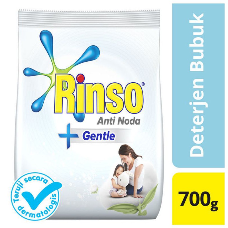 RINSO Detergent Bubuk Gentle 700 gr