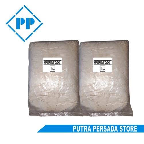 KAPUR PADAM CAOH2 KALSIUM HIDROKSIDA CALCIUM HYDRATED LIME