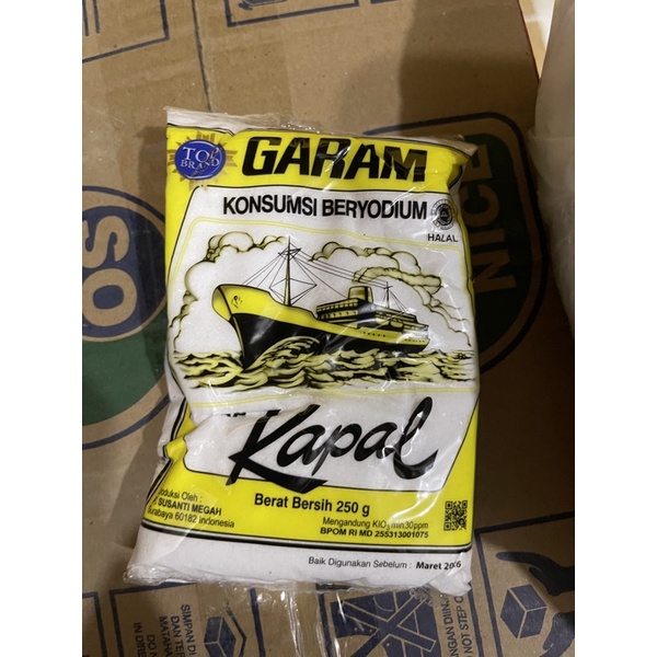 

BUMBU - Garam Cap kapal 259gr