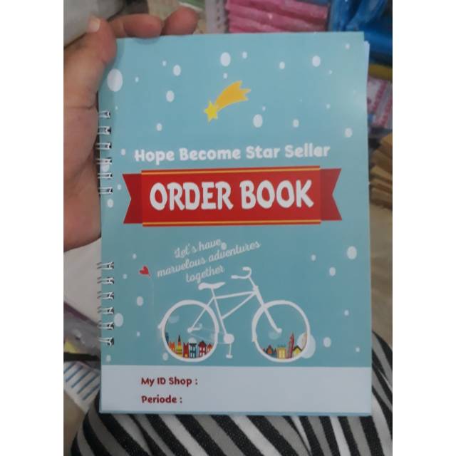 

SALE Buku ORDER Olshop Besar (Seukuran buku tulis)