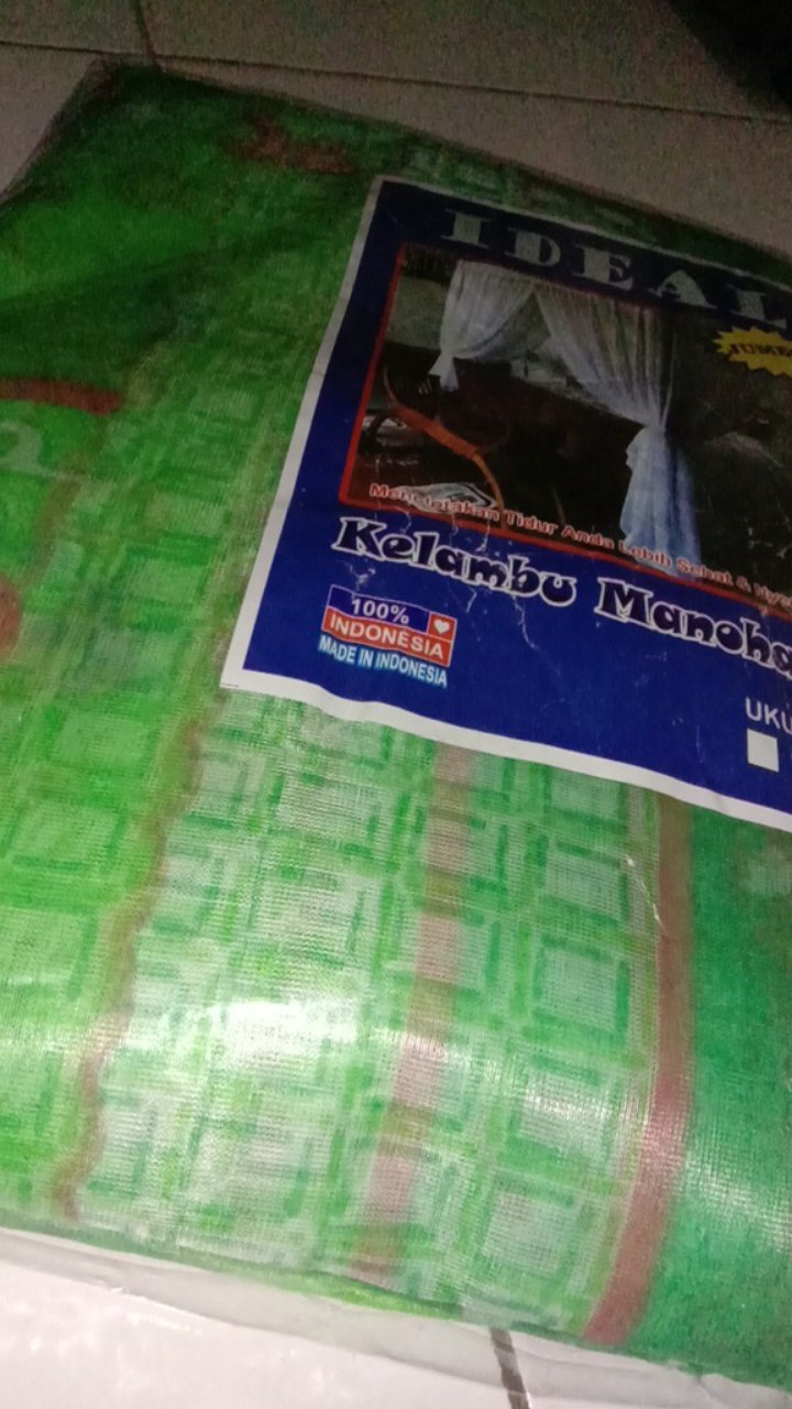 Kelambu Tidur Kelambu Nyamuk Kolambu Kotak Motif Keropi