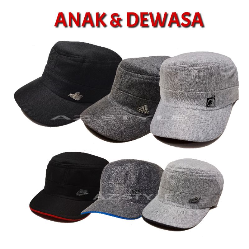 Topi anak dan dewasa satu paket|Topi komando