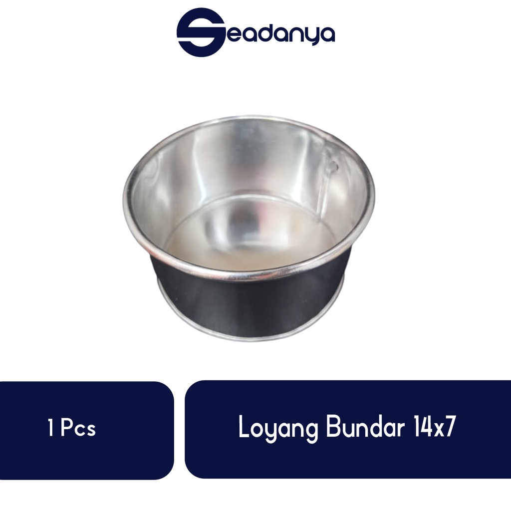 

Loyang Bundar 14x7-Loyang Bundar/Loyang Bentuk Bundar/Loyang Bulat/Loyang Ukuran 14x7/Loyang Bundar Terlaris/Loyang Bundar Termurah